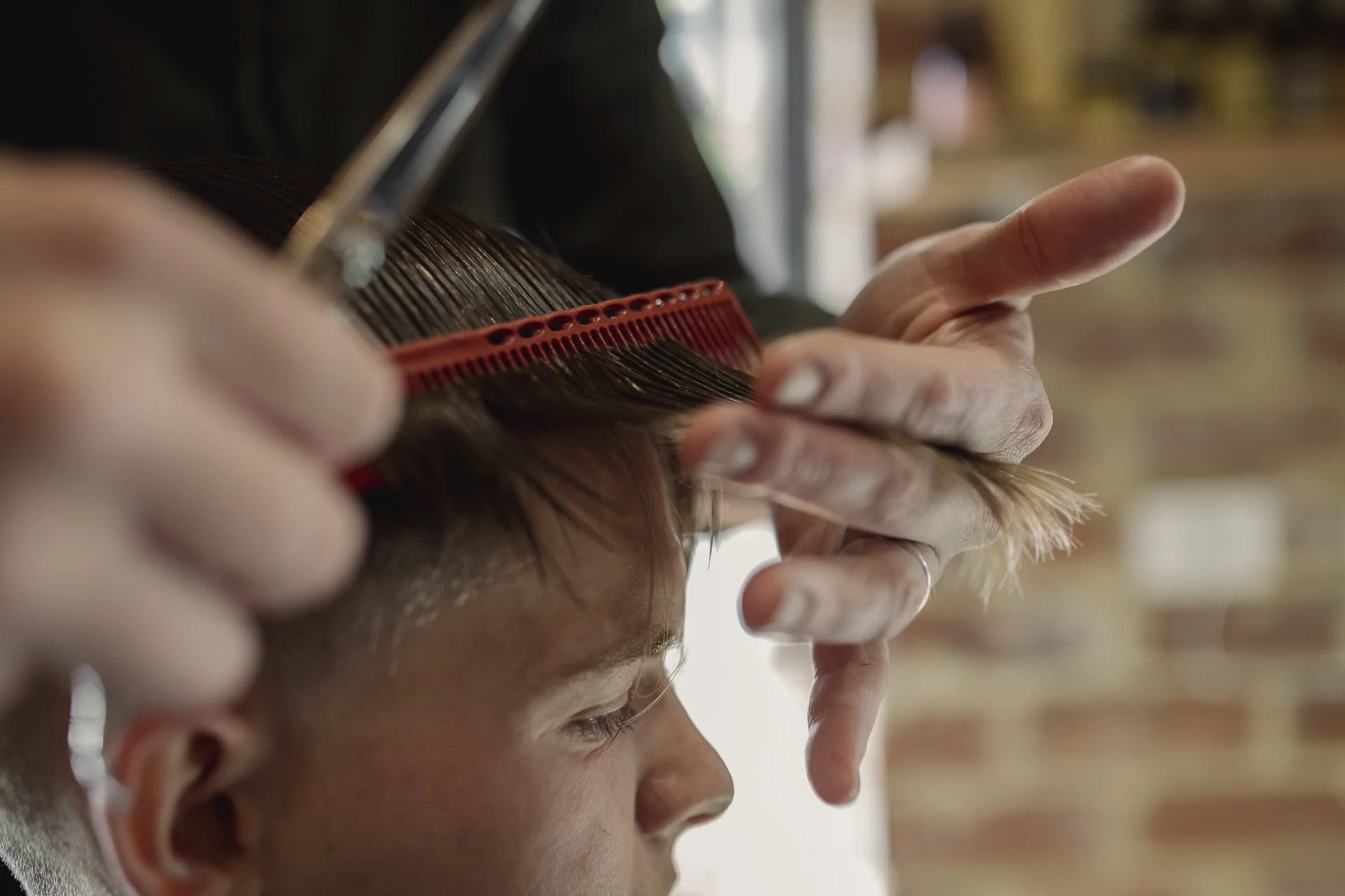Gents at George & Ivy eco hair salon, Fremantle